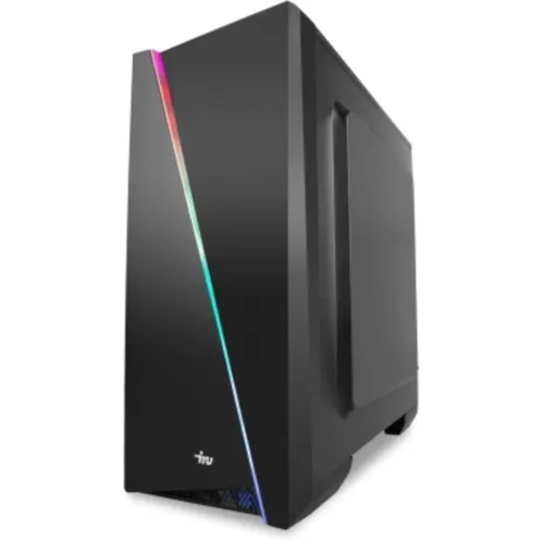 ПК IRU Game 320A5GE MT Ryzen 5 5500 (3.6) 16Gb SSD512Gb RTX3050 8Gb FreeDOS GbitEth 500W черный