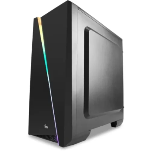 ПК IRU Game 320A5GE MT Ryzen 5 5500 (3.6) 16Gb SSD512Gb RTX3050 8Gb FreeDOS GbitEth 500W черный