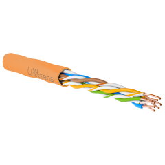 Кабель витая пара LANsens UTP, 4 пары Cat.5e, LSZH, indoor, master, 305м