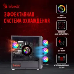 ПК Bloody BD-PC RB65C2 MT Ryzen 5 7500F (3.7) 16Gb SSD1Tb RTX4060 8Gb Windows 11 Home 64 GbitEth 650