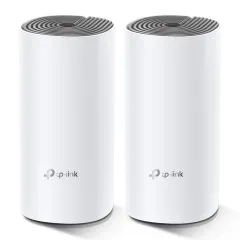 Комплект - Беспроводной маршрутизаитор AC1200 Домашняя Mesh Wi-Fi система Deco E4 (2 устройства)