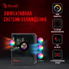 ПК Bloody BD-PC CH61C1 MT i5 12400F (2.5) 16Gb SSD1Tb RTX3050 8Gb Windows 11 Home 64 GbitEth 500W