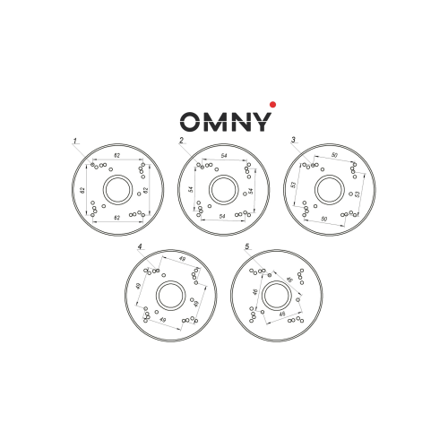 Коробка монтажная OMNY ACC BOX 6