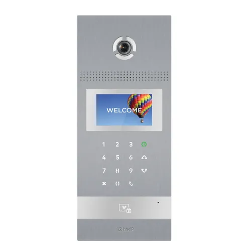 Вызывная панель IP-домофона BAS-IP AA-12FB SILVER