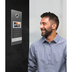 Вызывная панель IP-домофона BAS-IP AA-12FB SILVER