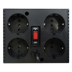 Стабилизатор напряжения 3000VA/1500W, черный