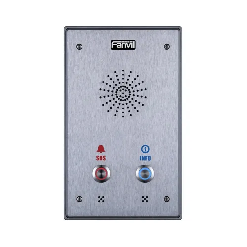 Fanvil i12-N-02P интерком, накладной, внешний, IP65, IK10, 2 кнопки