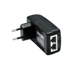 Инжектор POE Osnovo Midspan-1/151GA, 1x10/100/1000Mbps, 802.3af, PoE бюджет 15Вт