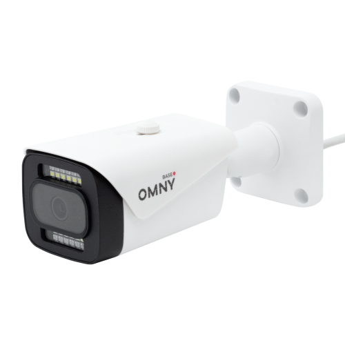 Камера сетевая буллет 2Мп OMNY BASE miniBullet2E-WDS-SDL-C v2 28 с двойной подсветкой и микрофоном