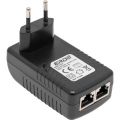 Инжектор PoE CP2410 24VDC 24W IEEE 802.3at LED
