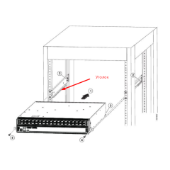 Комплект крепежа в стойку для коммутаторов Cisco Nexus 9K