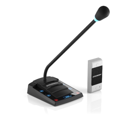 Цифровое переговорное устройство «клиент-кассир» Stelberry S-500 с функцией громкого оповещения