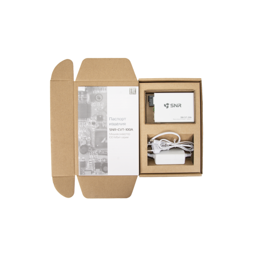 Медиаконвертер 10/100-Base-T / 100Base-FX, Tx/Rx: 1310/1550нм