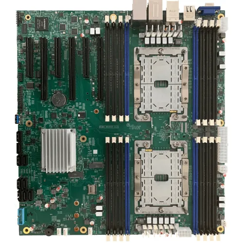 Серверная платформа Rikor 2U RP6224-AB25-800HS, до двух процессоров Intel Xeon Scalable, DDR4, 24x2.5" HDD, 2x1000Base-T, резервируемый БП