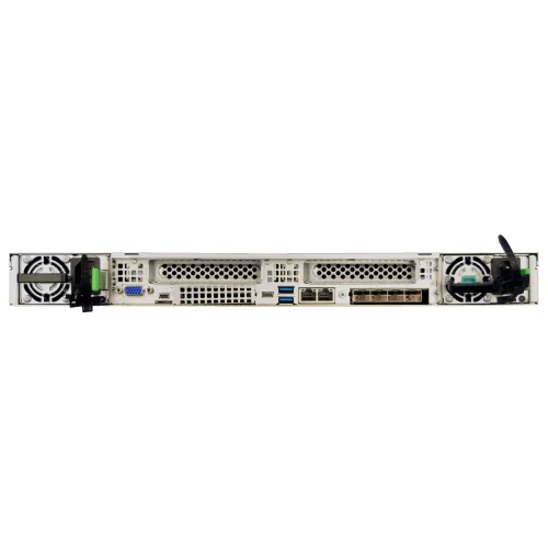 Серверная платформа Аквариус T50 D110CF, 1U, до двух процессоров Intel Xeon Scalable Gen 2, DDR4, 10x2.5", 2xM.2, 1x1000Base-T, резервируемый БП