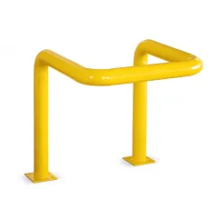 Ограждение для стойки шлагбаума