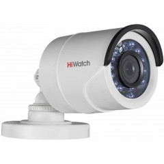 Камера видеонаблюдения аналоговая HiWatch DS-T200A(B) (3.6MM) 3.6-3.6мм HD-TVI цв. корп.:белый