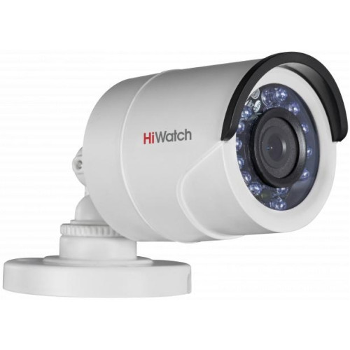 Камера видеонаблюдения аналоговая HiWatch DS-T200A(B) (3.6MM) 3.6-3.6мм HD-TVI цв. корп.:белый