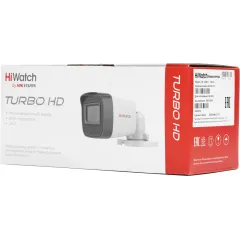 Камера видеонаблюдения аналоговая HiWatch DS-T500(C) 2.8-2.8мм HD-CVI HD-TVI цв. корп.:белый (DS-T500 (С) (2.8 MM))