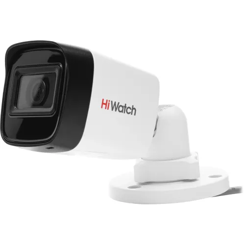 Камера видеонаблюдения аналоговая HiWatch DS-T500(C) 2.8-2.8мм HD-CVI HD-TVI цв. корп.:белый (DS-T500 (С) (2.8 MM))