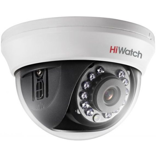 Камера видеонаблюдения аналоговая HiWatch DS-T591(C) (2.8 mm) 2.8-2.8мм HD-CVI HD-TVI цв. корп.:белый