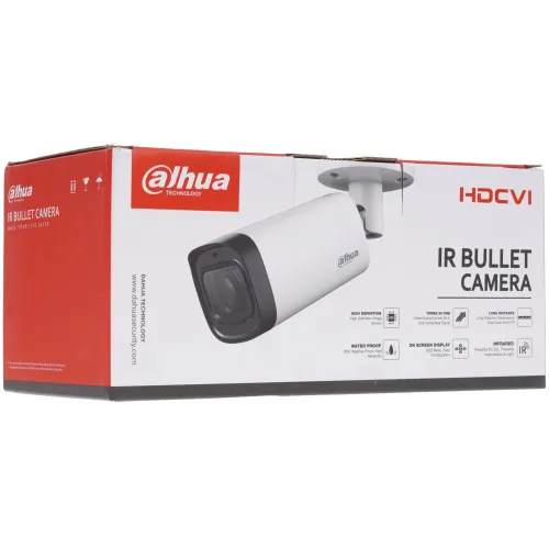 Камера видеонаблюдения аналоговая Dahua DH-HAC-HFW1231RP-Z-A 2.7-12мм HD-CVI HD-TVI цв. корп.:белый