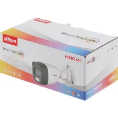 Камера видеонаблюдения аналоговая Dahua DH-HAC-HFW1200CLP-IL-A-0280B-S6 2.8-2.8мм HD-CVI HD-TVI цв. корп.:белый (DH-HAC-HFW1200CLP-IL-A-0280B)