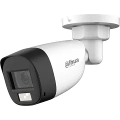 Камера видеонаблюдения аналоговая Dahua DH-HAC-HFW1200CLP-IL-A-0360B-S6 3.6-3.6мм HD-CVI HD-TVI цв. корп.:белый (DH-HAC-HFW1200CLP-IL-A-0360B)