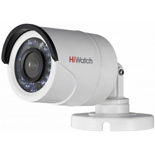 Камера видеонаблюдения аналоговая HiWatch DS-T200 (B) (2.8 mm) 2.8-2.8мм HD-CVI HD-TVI цв. корп.:белый