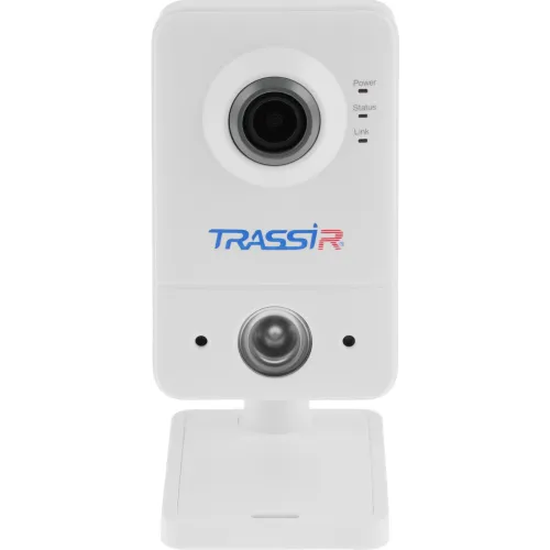 Камера видеонаблюдения IP Trassir TR-D7121IR1W Wi-Fi 2.8-2.8мм цв. корп.:белый (TR-D7121IR1W (2.8 MM))