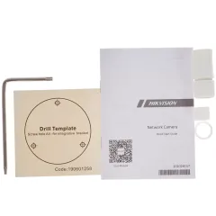 Камера видеонаблюдения IP Hikvision DS-2CD2023G2-IU(4MM)(D) 4-4мм цв. корп.:белый