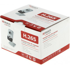 Камера видеонаблюдения IP HiWatch DS-I214(C)(2.0mm) 2-2мм цв. корп.:белый/черный