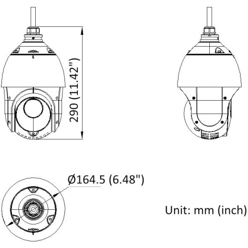 Камера видеонаблюдения IP HiWatch DS-I225(D) 4.8-120мм цв. корп.:белый