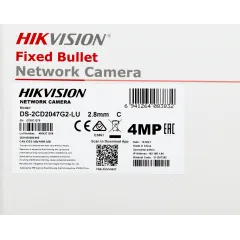 Камера видеонаблюдения IP Hikvision DS-2CD2047G2-LU(C)(2.8mm) 2.8-2.8мм цв. корп.:белый