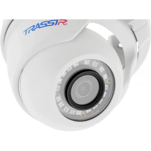 Камера видеонаблюдения IP Trassir TR-D2S5-noPoE v2 3.6-3.6мм цв. корп.:белый