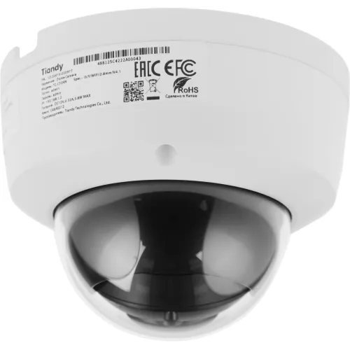 Камера видеонаблюдения IP Tiandy TC-C32KN I3/Y/WIFI/2.8mm/V4.1 Wi-Fi 2.8-2.8мм цв. корп.:белый (TC-C32KN I3/Y/WIFI/2.8/V4.1)