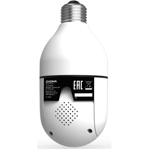 Камера видеонаблюдения IP Digma DiVision 301 Wi-Fi 3.6-3.6мм цв. корп.:белый (DV301)