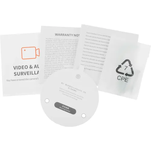 Камера видеонаблюдения IP Xiaomi Outdoor Camera AW300 Wi-Fi 3.6-3.6мм цв. корп.:белый/черный (BHR6816EU)