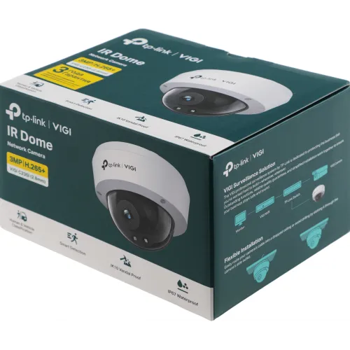 Камера видеонаблюдения IP TP-Link Vigi C230I 2.8-2.8мм цв. корп.:белый/черный (VIGI C230I(2.8MM))