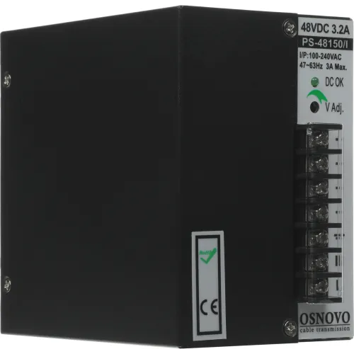 Блок питания AC/DC Osnovo PS-48150/I 45В 53В 150Вт