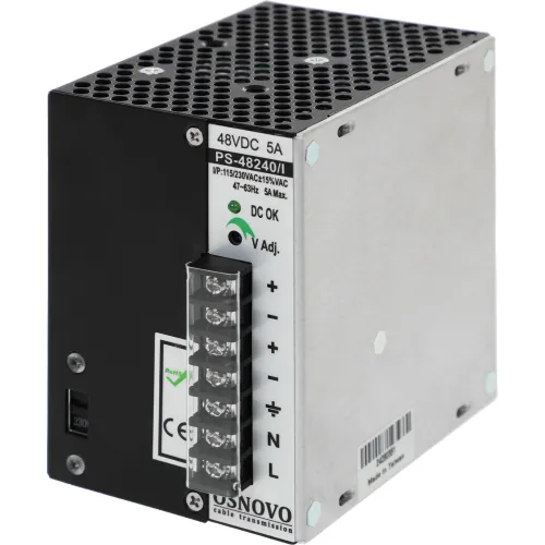 Блок питания AC/DC Osnovo PS-48240/I 45В 53В 240Вт