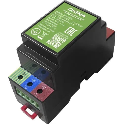 Блок питания AC/DC Digma DPS12024 12В 24Вт