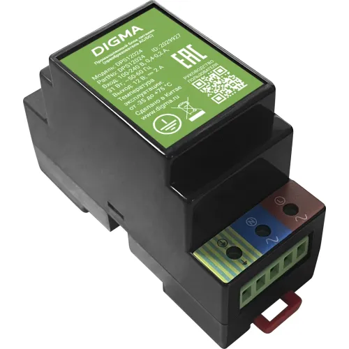 Блок питания AC/DC Digma DPS12024 12В 24Вт