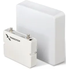 Усилитель сигнала Триколор TR-900/1800/2100-55-kit 20м многодиапазонная белый (046/91/00055708)