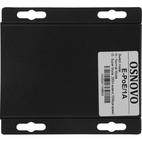Удлинитель PoE Osnovo E-PoE/1A 10/100BASE-T 12-56В(DC)