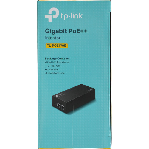 Инжектор PoE TP-Link POE170S 10/100/1000BASE-T 100-240В(АС)