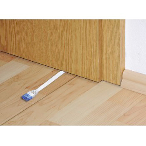 Патч-корд Hama UTP 4 пары cat.6 5м белый RJ-45 (m)-RJ-45 (m) (00053773)