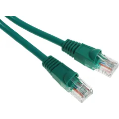 Патч-корд Buro UTP 4 пары cat.5E CCA molded 0.5м зеленый RJ-45 (m)-RJ-45 (m) (UTP-5E-0,5M-GR)