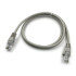Патч-корд Buro UTP 4 пары cat.5E CCA molded 1м серый RJ-45 (m)-RJ-45 (m) (UTP-5E-1M-G)