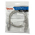 Патч-корд Buro UTP 4 пары cat.5E CCA molded 1м серый RJ-45 (m)-RJ-45 (m) (UTP-5E-1M-G)